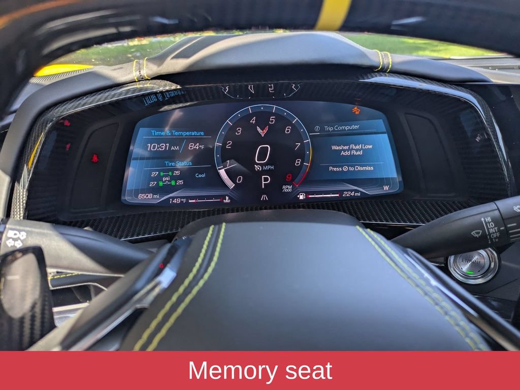 Used 2025 Chevrolet Corvette Z06 w/ Stealth Interior Trim Package RWD image 18