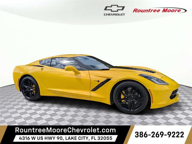 Used 2019 Chevrolet Corvette Stingray Coupe w/ Carbon Flash Badge Package