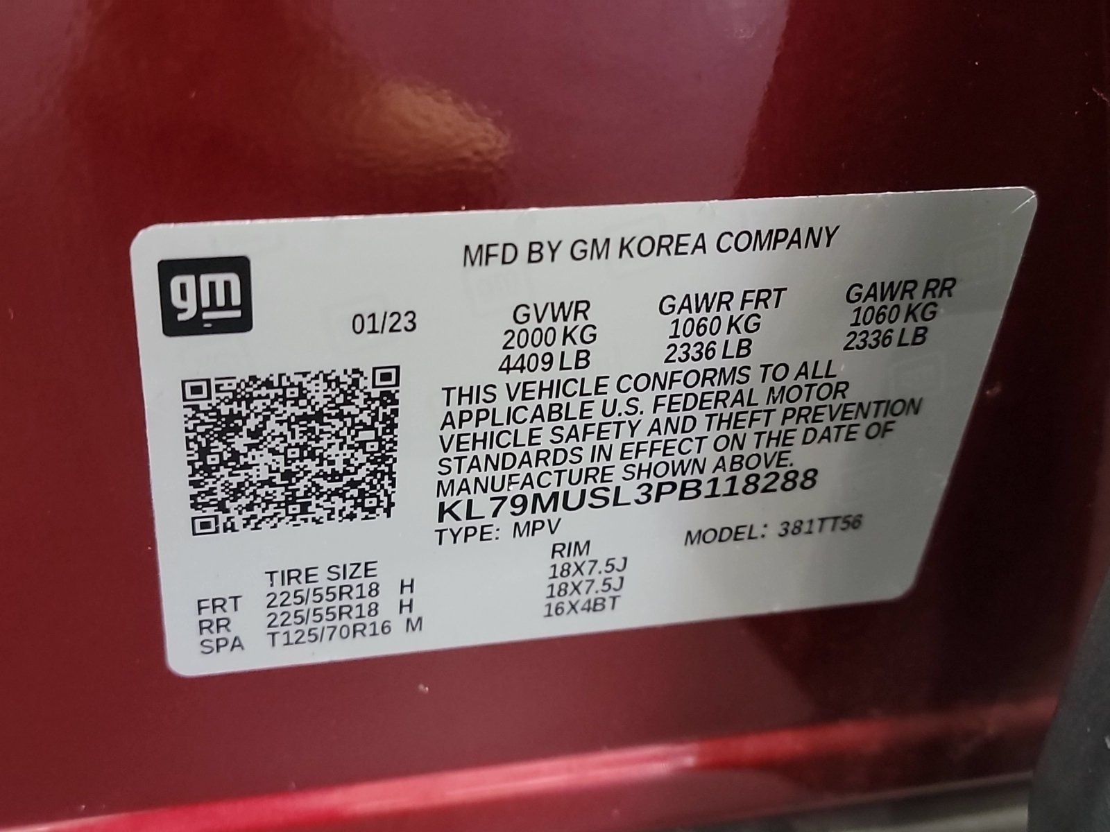 Used 2023 Chevrolet TrailBlazer RS AWD/4WD image 32