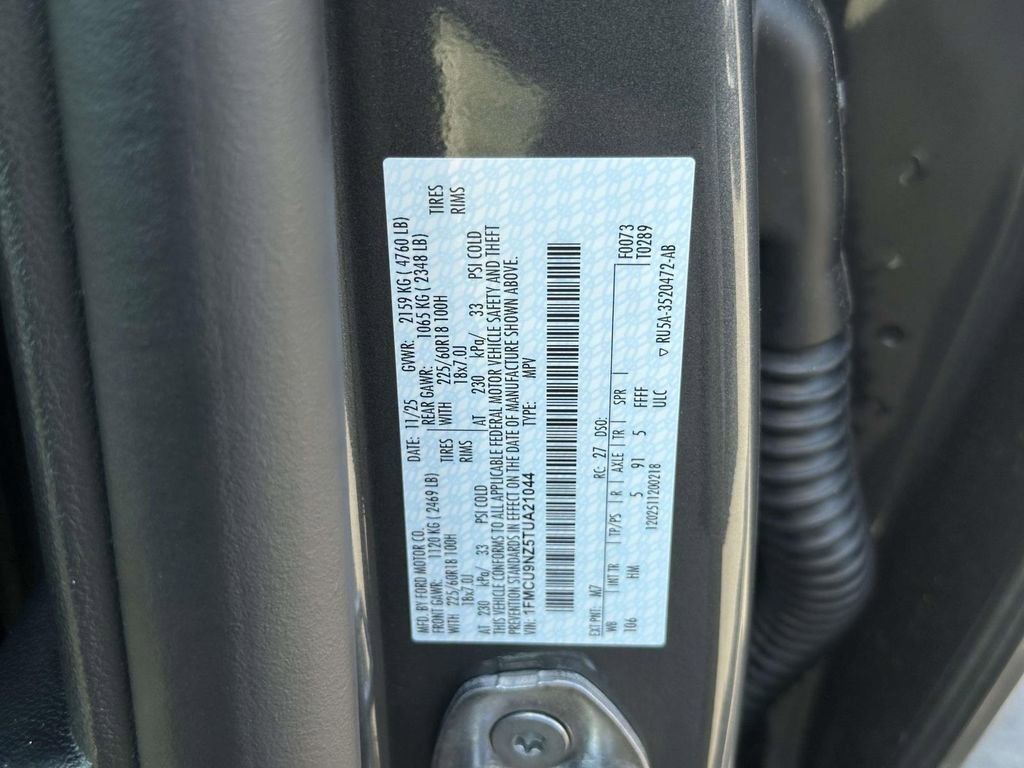 New 2026 Ford Escape ST-Line Select w/ Tech Pack #1 AWD/4WD image 18