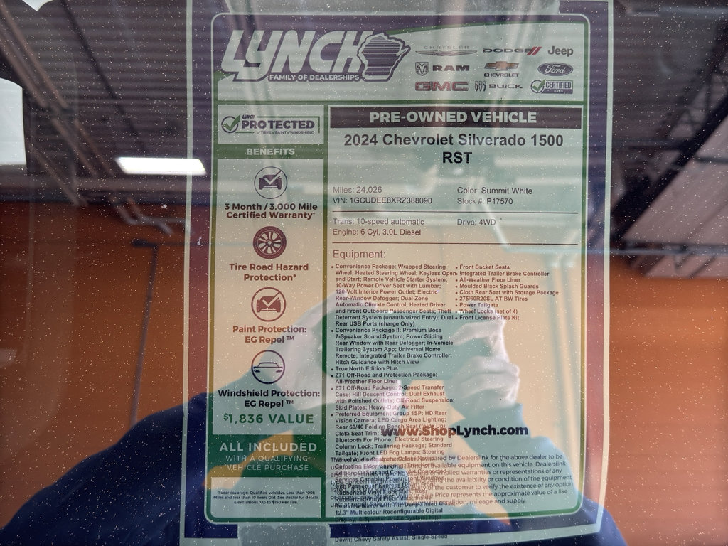 Used 2024 Chevrolet Silverado 1500 RST w/ True North Edition Plus AWD/4WD image 45