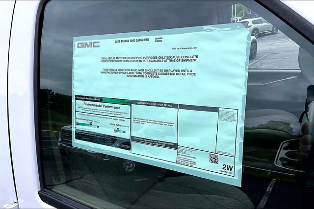New 2026 GMC Savana 2500 w/ Driver Convenience Package RWD image 14