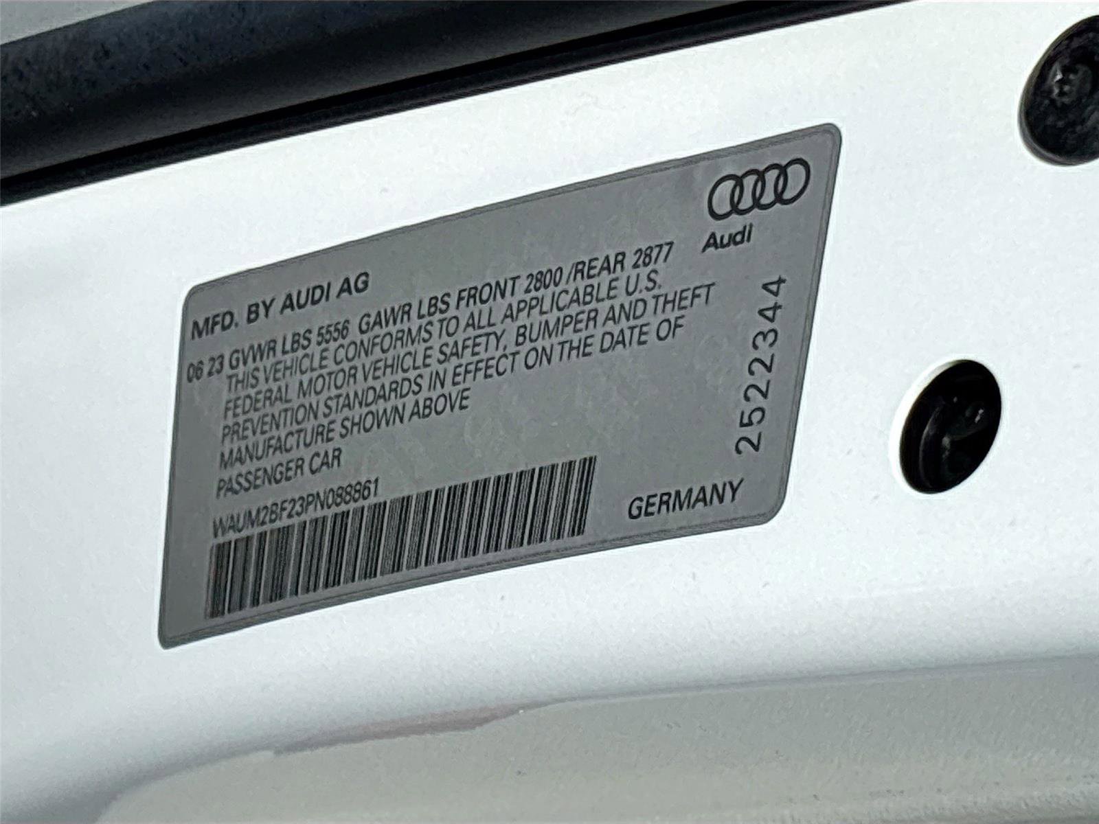 Used 2023 Audi A6 Prestige w/ Prestige Package image 33