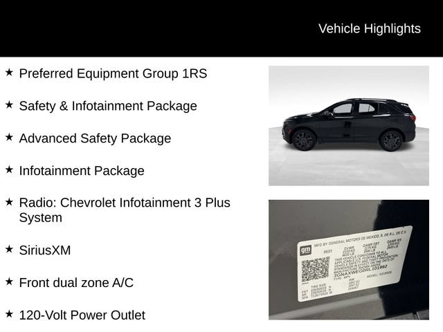 Certified 2024 Chevrolet Equinox RS AWD/4WD image 27