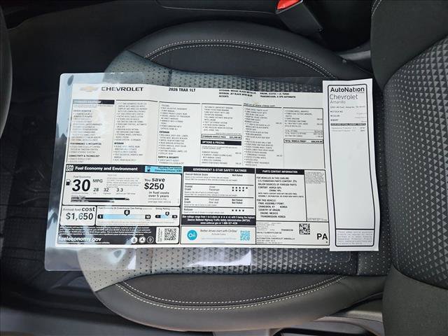New 2026 Chevrolet Trax LT w/ Sunroof Package FWD image 17