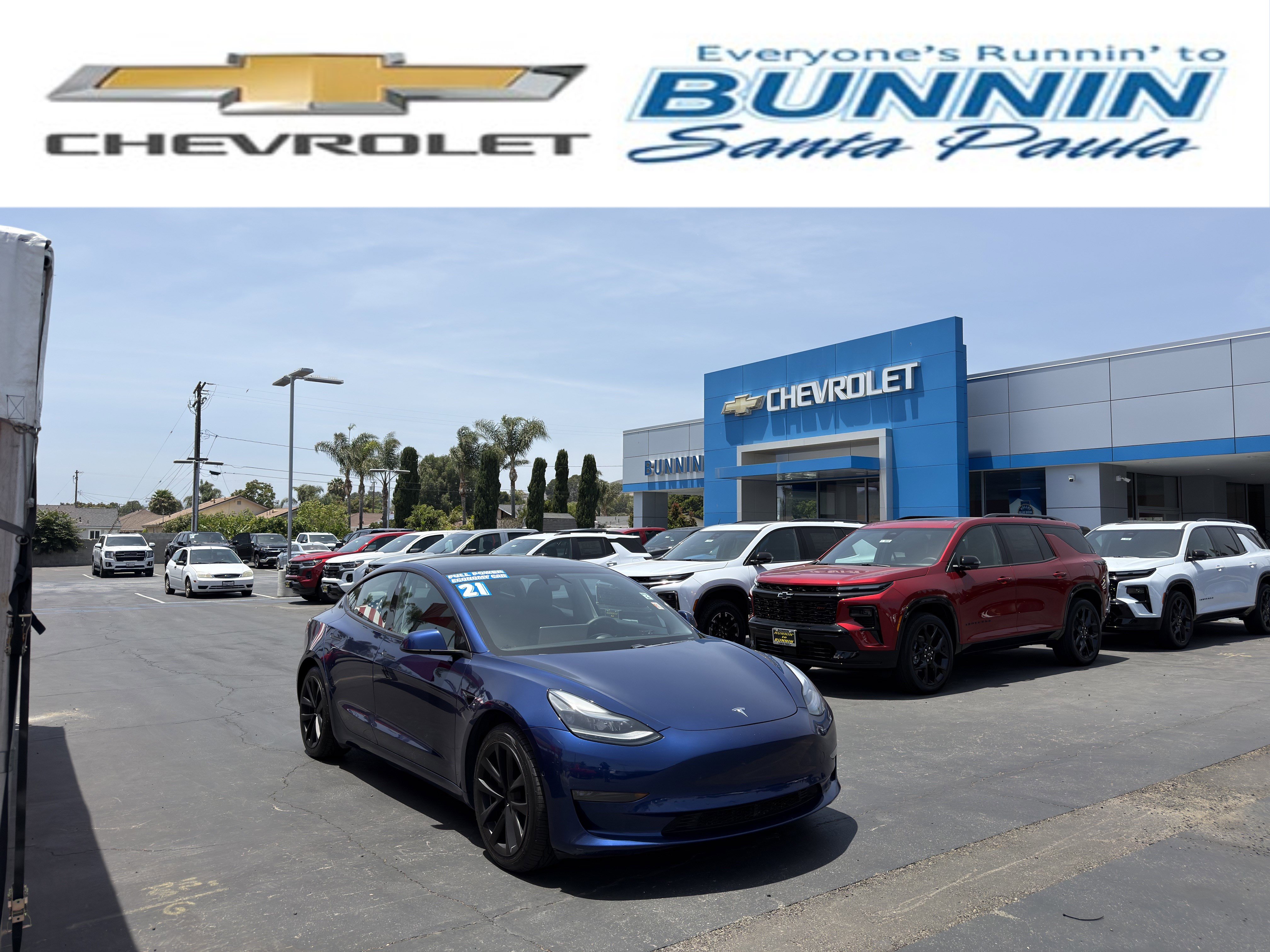 Used 2021 Tesla Model 3 Long Range AWD/4WD image 1