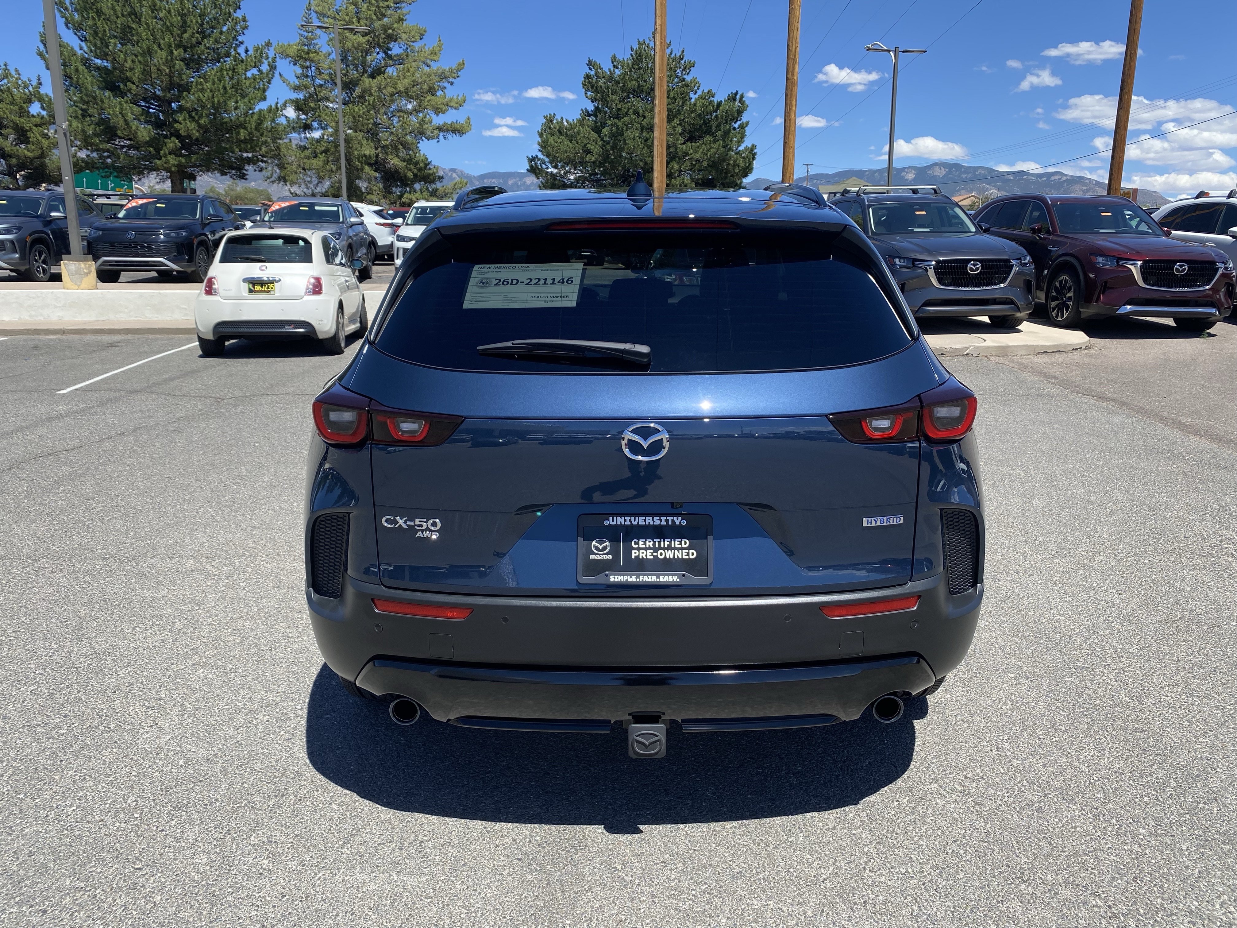 Certified 2026 MAZDA CX-50 AWD 2.5 Hybrid w/ Weather Package image 57