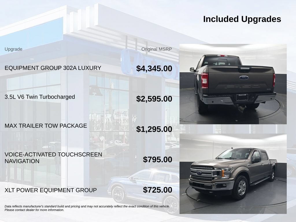 Used 2020 Ford F150 XLT w/ Equipment Group 302A Luxury AWD/4WD image 5