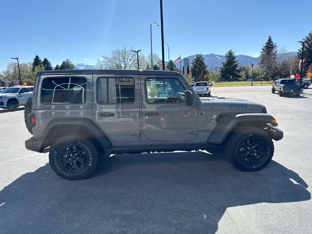 Used 2023 Jeep Wrangler Unlimited w/ Sun & Screen Package AWD/4WD image 4