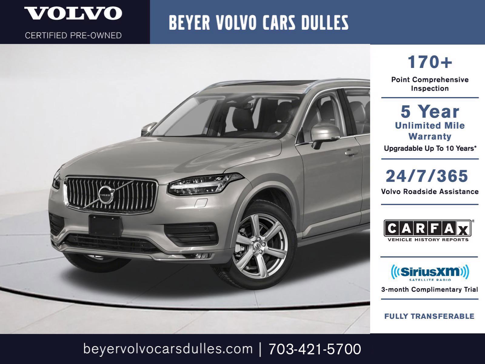 Certified 2023 Volvo XC90 B5 Plus