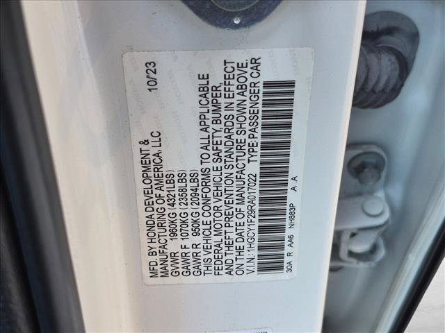 Used 2024 Honda Accord LX image 24