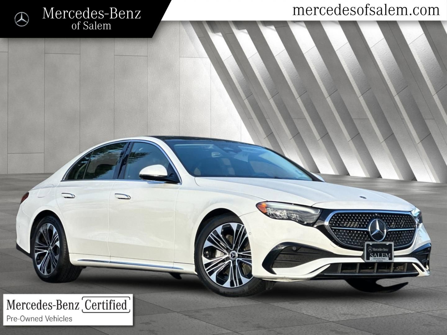 Certified 2025 Mercedes-Benz E 350 4MATIC Sedan image 1