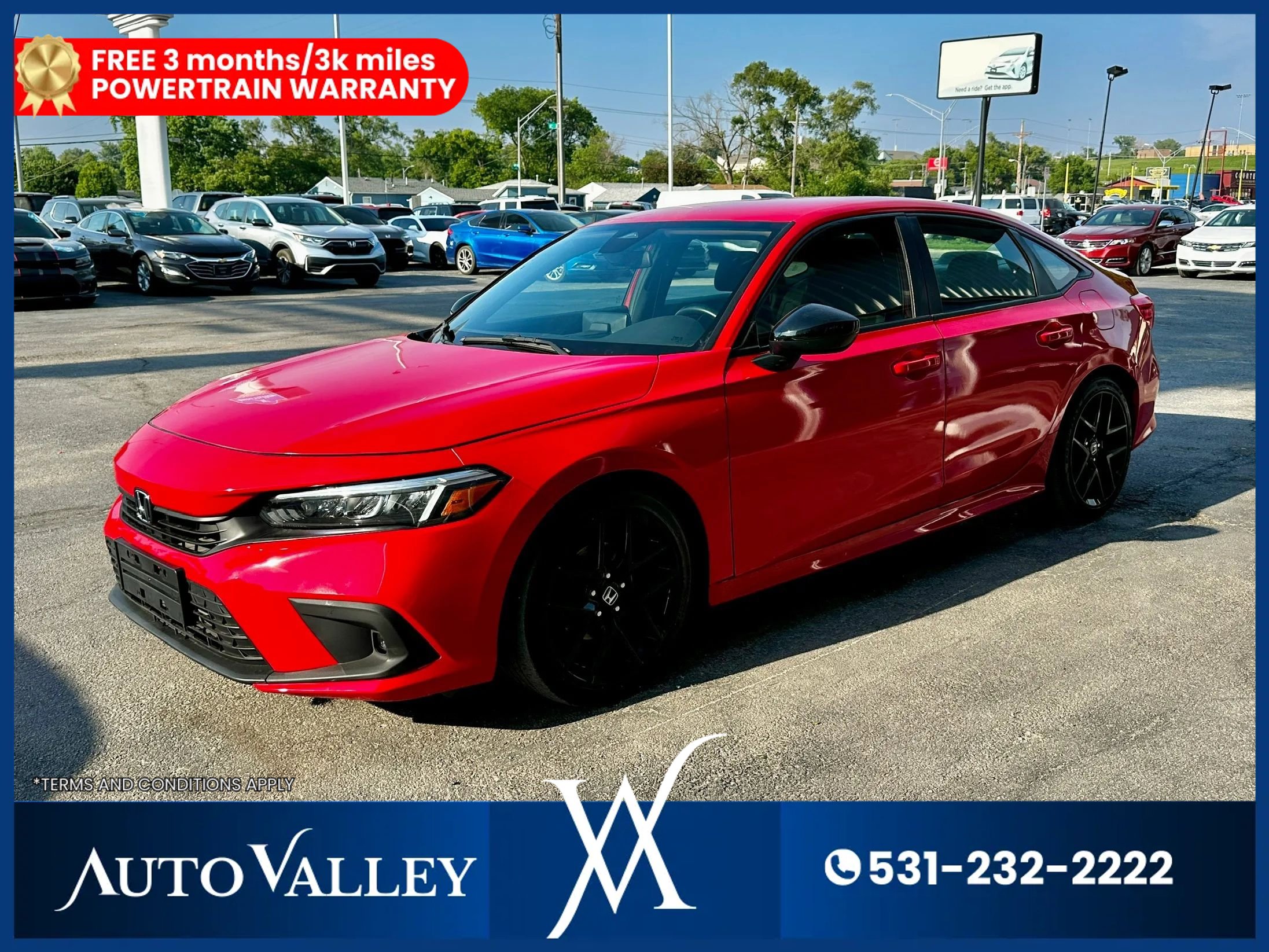 Used 2022 Honda Civic Sport image 3