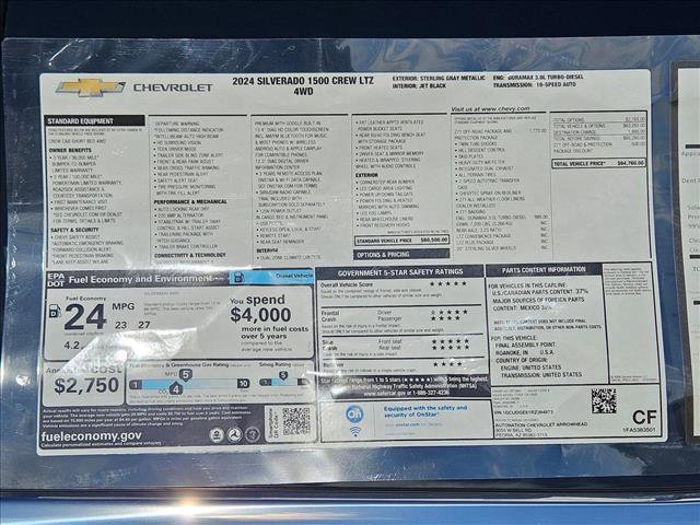 Certified 2024 Chevrolet Silverado 1500 LTZ image 22