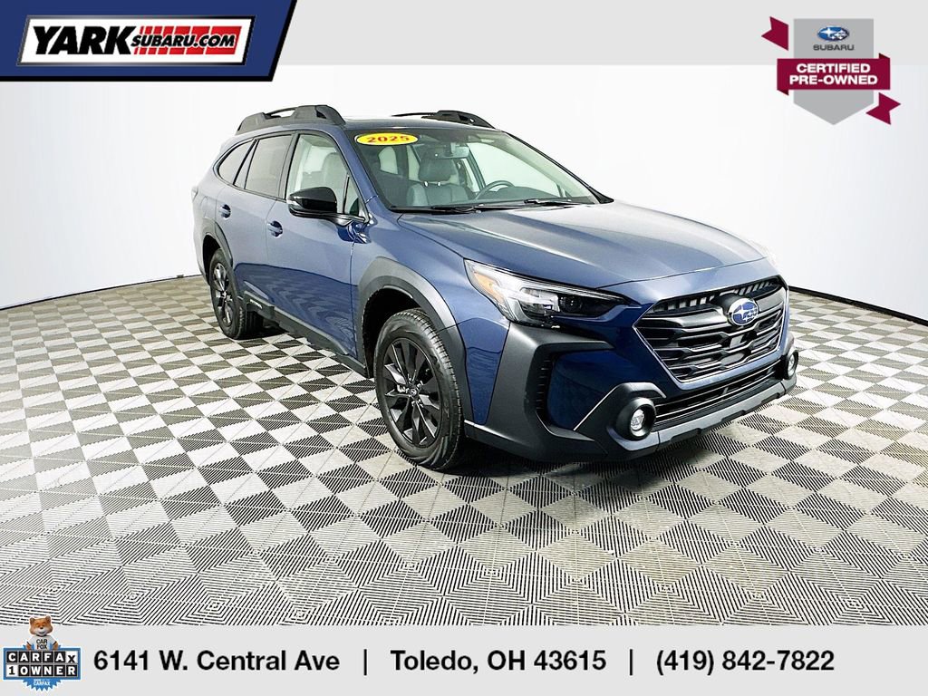 Certified 2025 Subaru Outback Onyx Edition