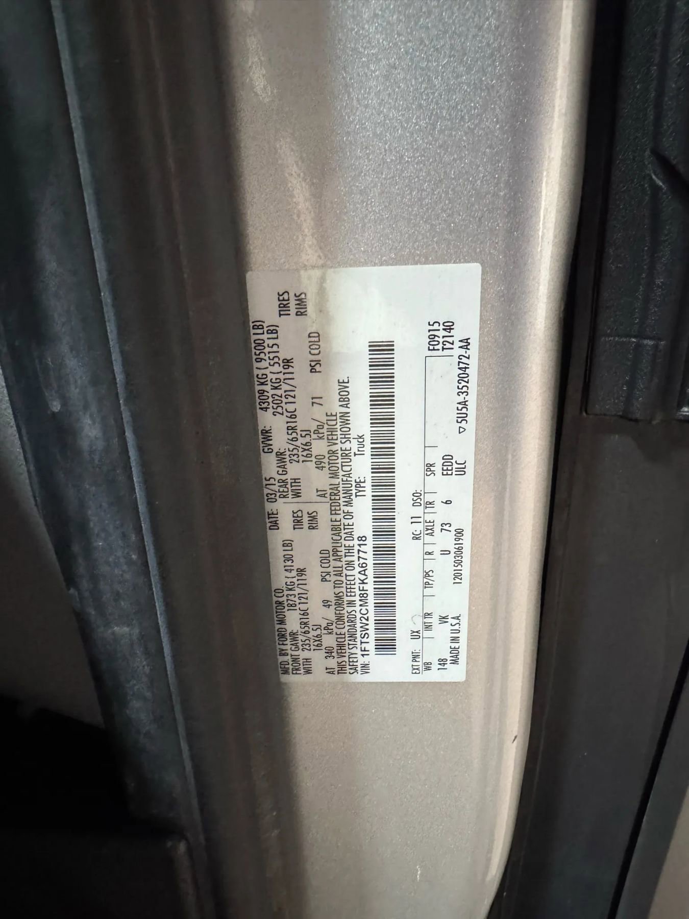 Used 2015 Ford Transit 350 148 Medium Roof image 68