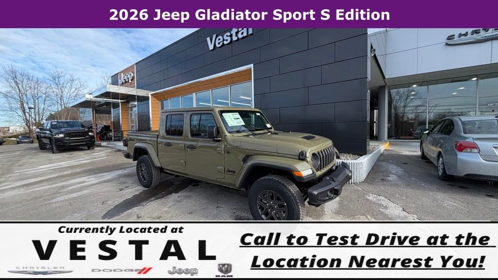 New 2026 Jeep Gladiator Sport