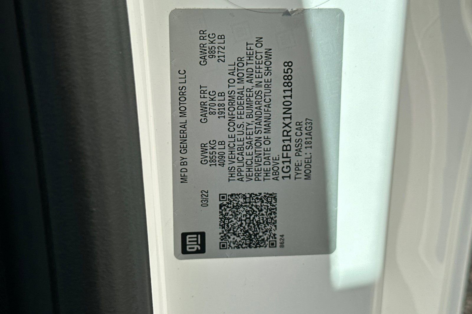 Certified 2022 Chevrolet Camaro LT image 38