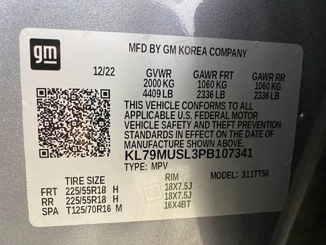 Certified 2023 Chevrolet TrailBlazer RS w/ Sun and Liftgate Package image 33