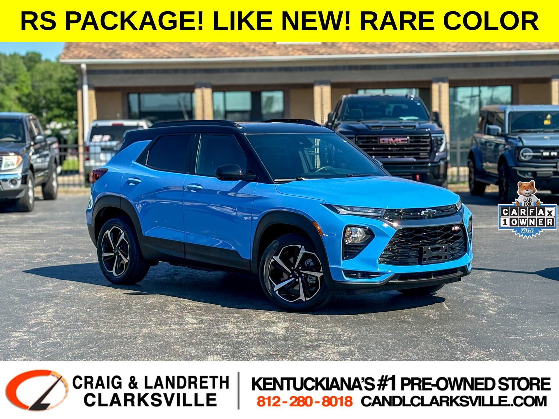 Used 2023 Chevrolet TrailBlazer RS w/ Convenience Package FWD image 1