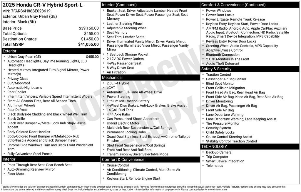 Used 2025 Honda CR-V Sport-L image 5