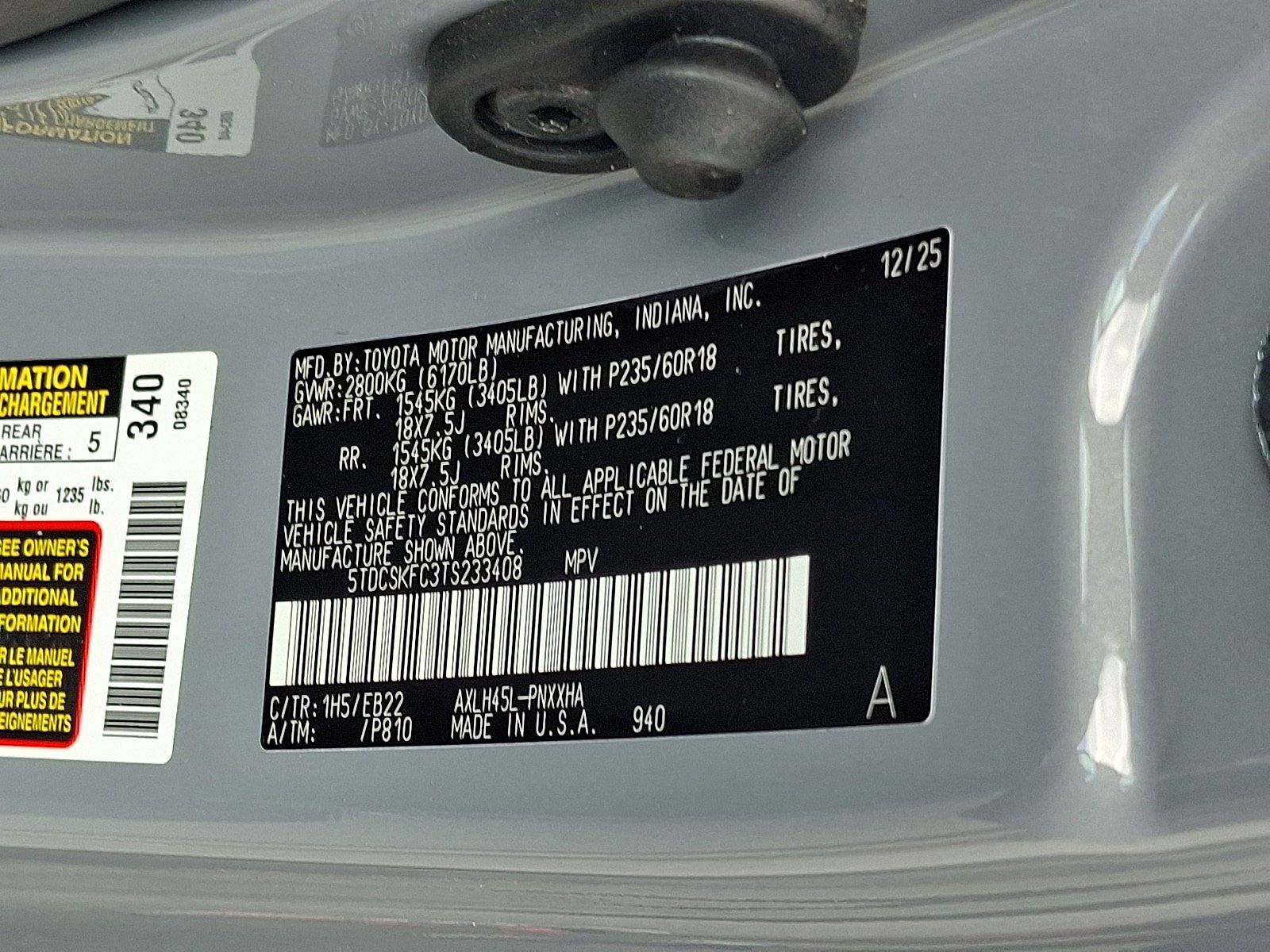 Used 2026 Toyota Sienna XLE Woodland Edition AWD/4WD image 29
