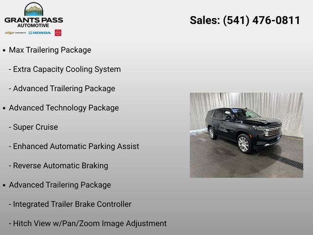 Certified 2024 Chevrolet Tahoe High Country w/ Advanced Technology Package AWD/4WD image 6