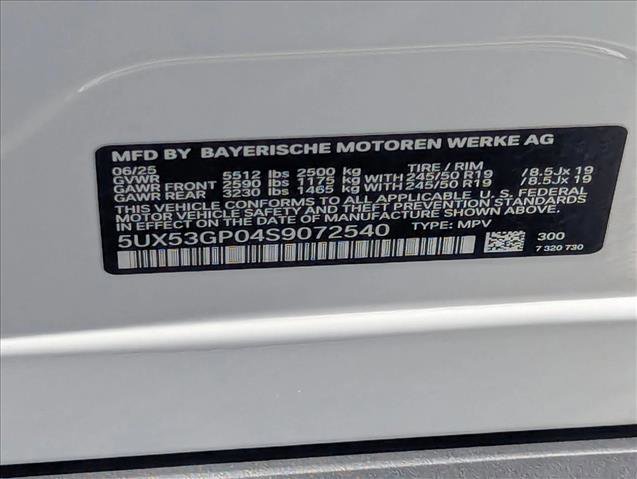 Certified 2025 BMW X3 xDrive30i w/ Convenience Package image 25