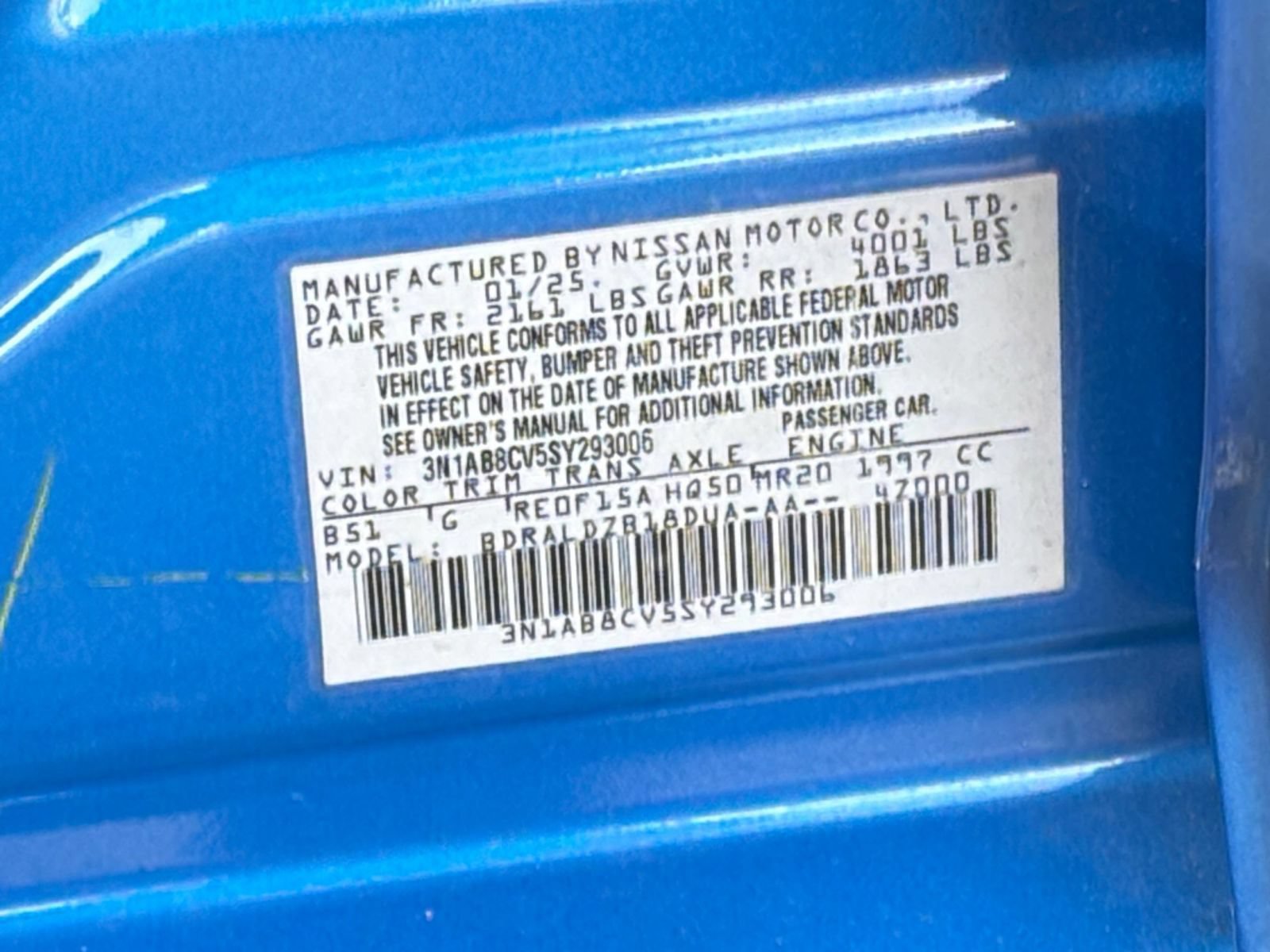 Used 2025 Nissan Sentra SV FWD image 26