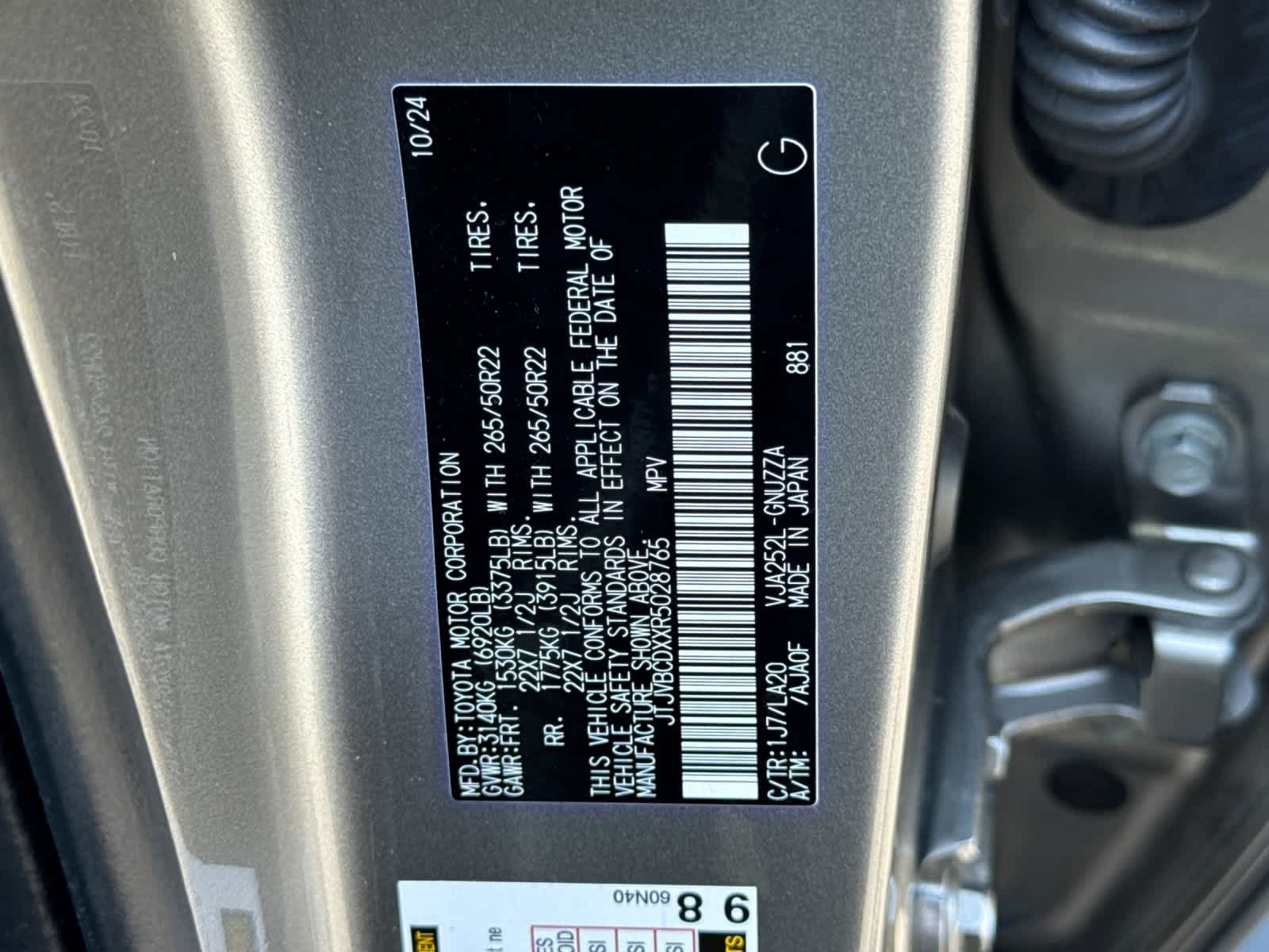 Certified 2024 Lexus GX 550 w/ Accessory Package (Z1) AWD/4WD image 35