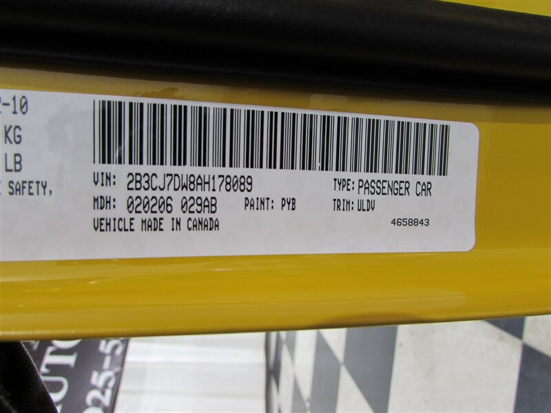 Used 2010 Dodge Challenger SRT8 w/ SRT Option Group II RWD image 32