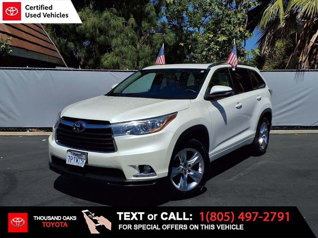 Used 2016 Toyota Highlander Limited w/ Driver Technology Package