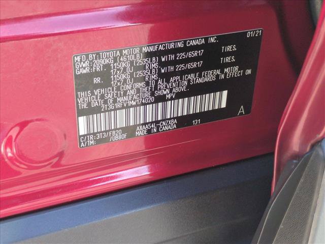 Certified 2021 Toyota RAV4 LE w/ Carpet Mat Package (TMS) AWD/4WD image 24