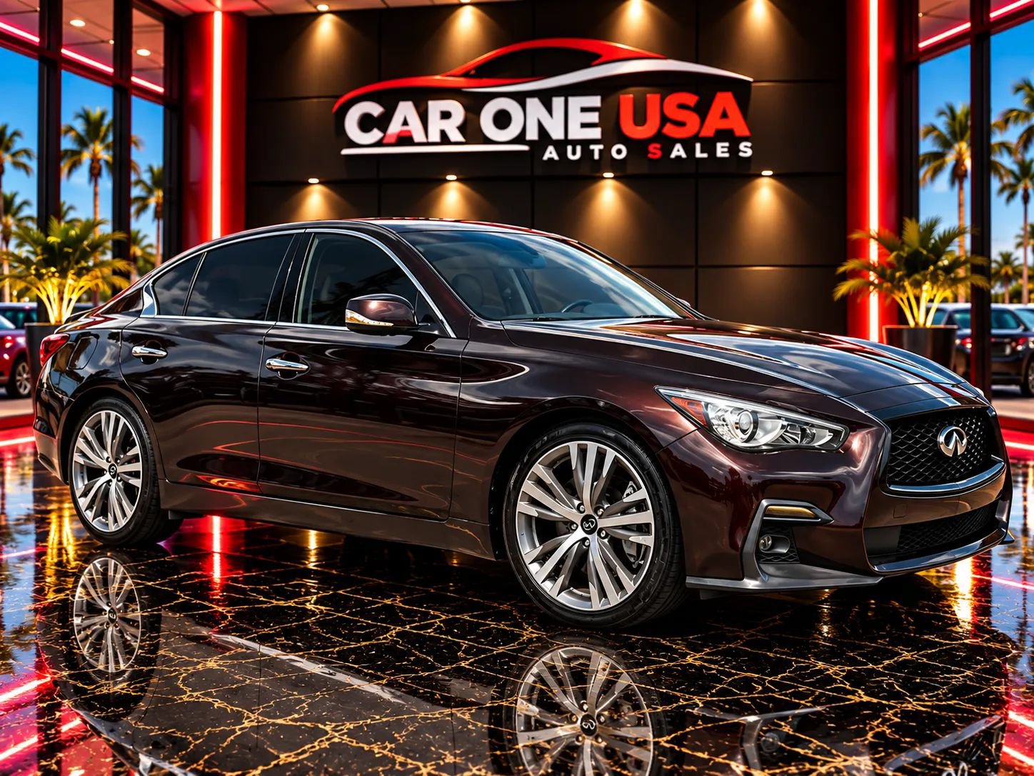 Used 2018 INFINITI Q50 Luxe