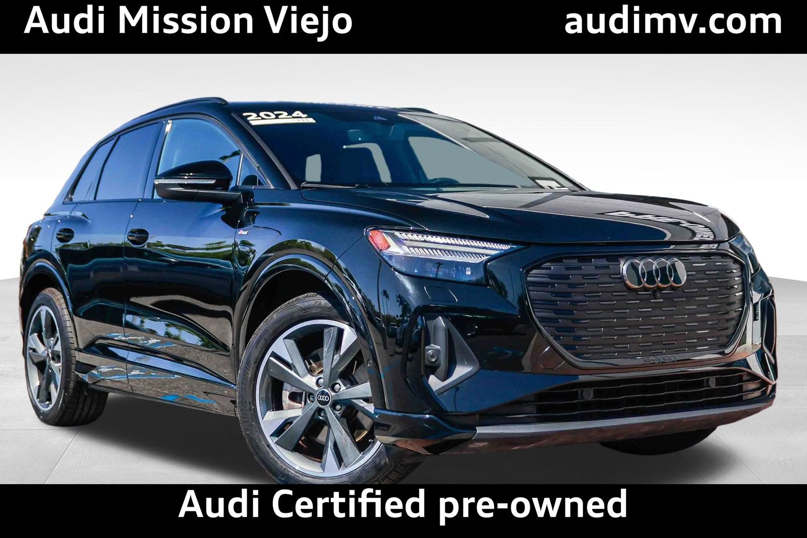 Certified 2024 Audi Q4 e-tron Prestige w/ Black Optic Package