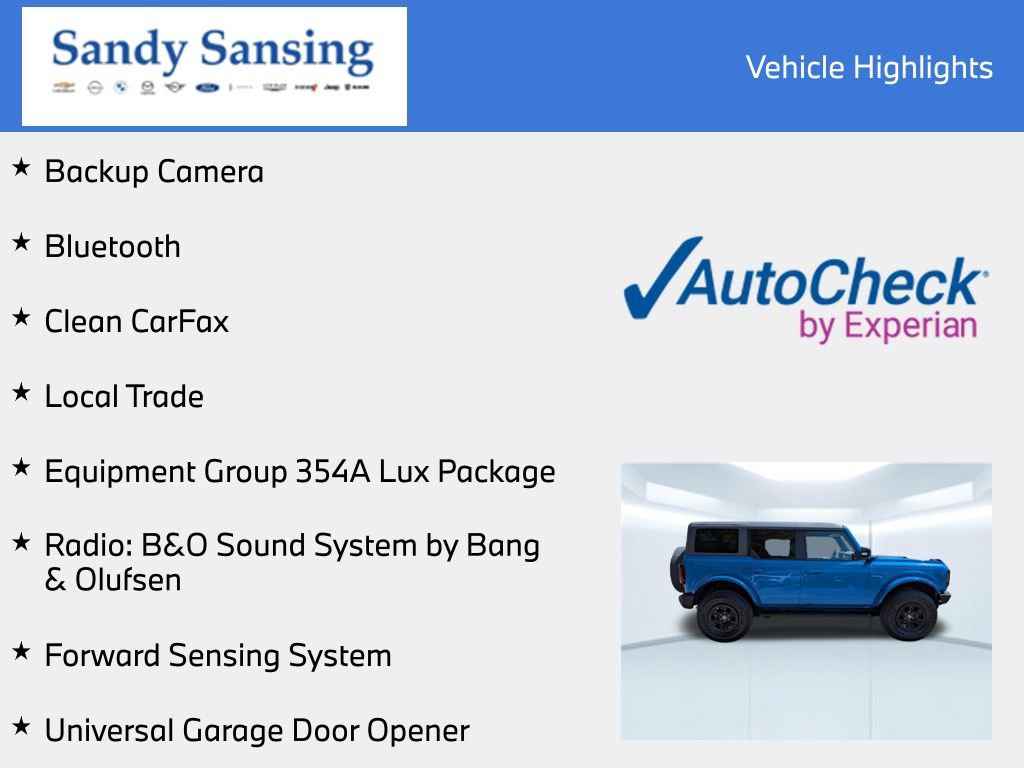 Used 2021 Ford Bronco Wildtrak image 7