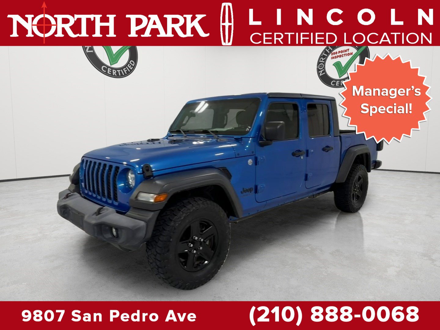Used 2020 Jeep Gladiator Sport w/ Quick Order Package 24S