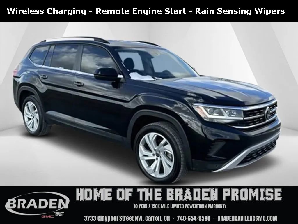 Used 2021 Volkswagen Atlas SE