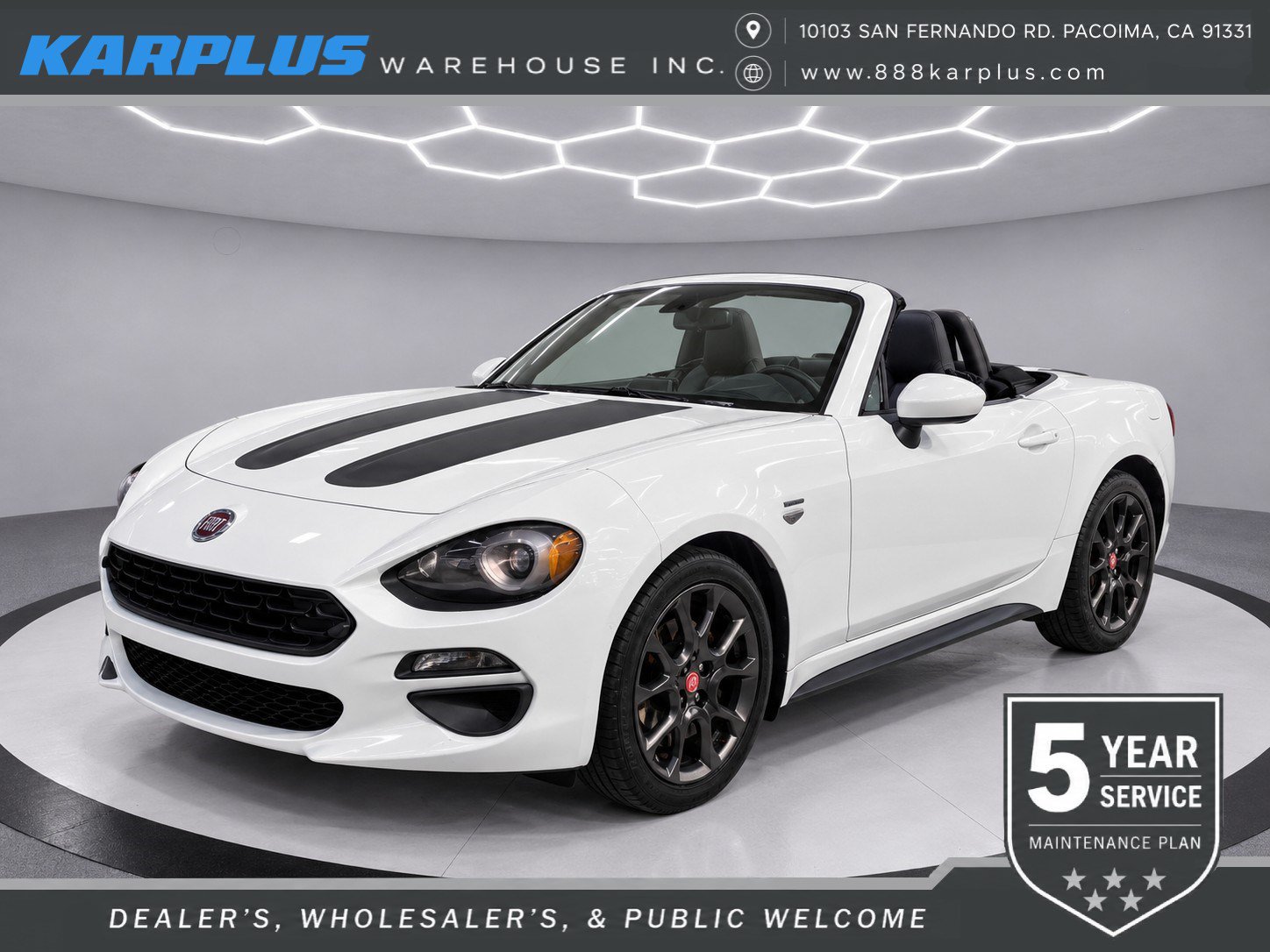 Used 2017 FIAT 124 Spider Classica