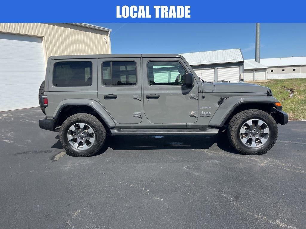 Used 2021 Jeep Wrangler Unlimited Sahara w/ Uconnect 4C Nav & Sound Group image 3