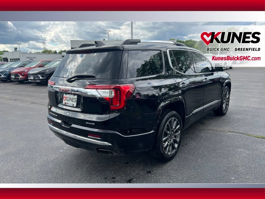 Used 2022 GMC Acadia Denali w/ Black Diamond Edition AWD/4WD image 5