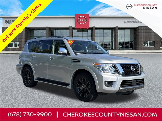 Used 2019 Nissan Armada Platinum w/ Captain's Chairs Package