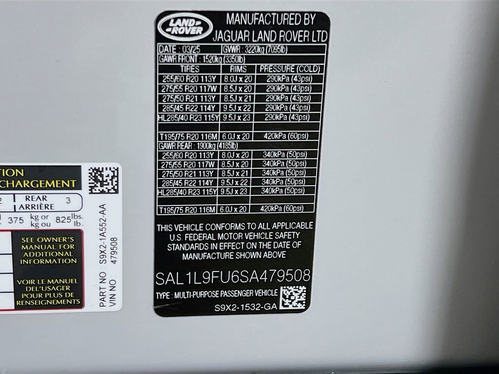 Used 2025 Land Rover Range Rover Sport Dynamic SE AWD/4WD image 34