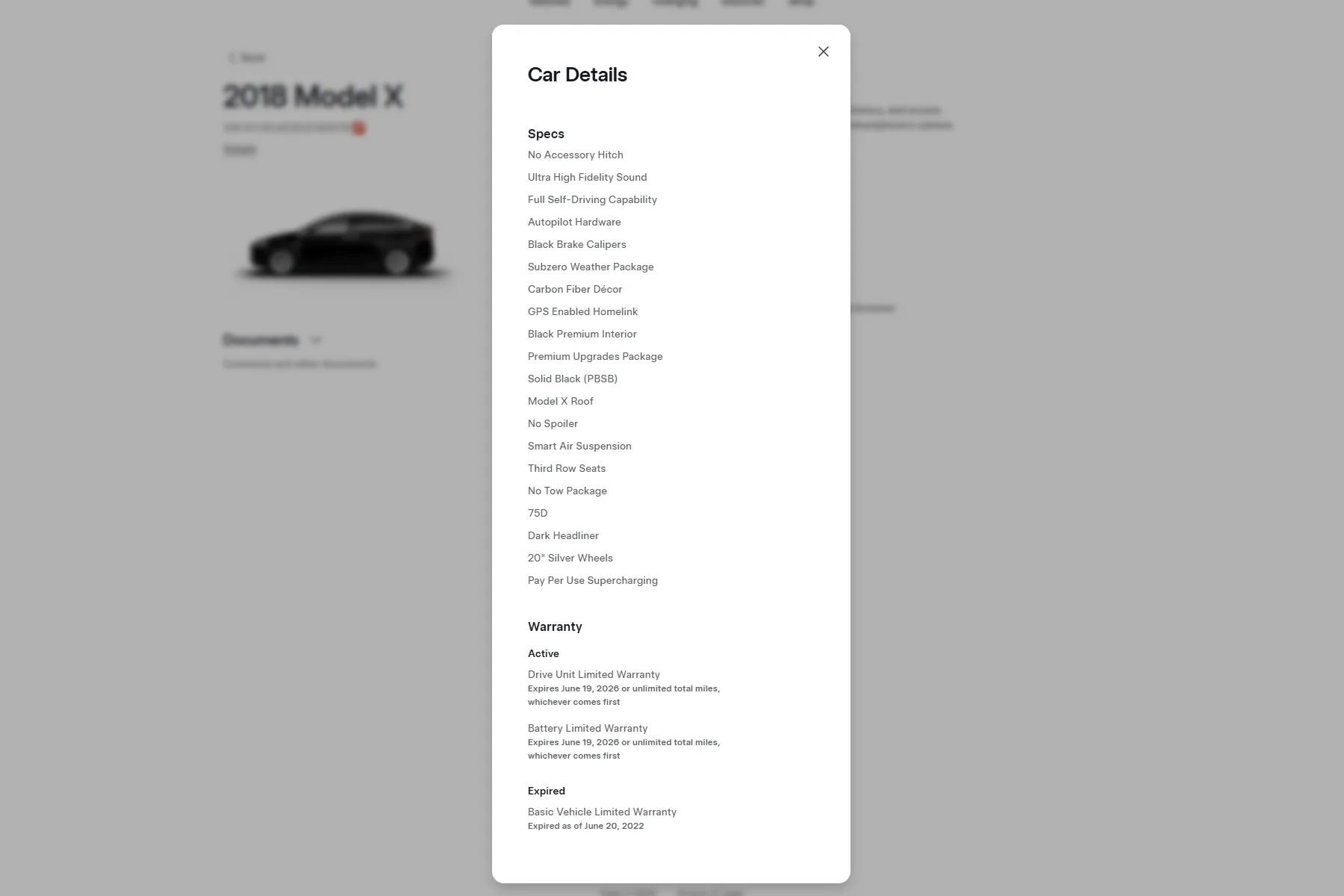 Used 2018 Tesla Model X 75D image 4