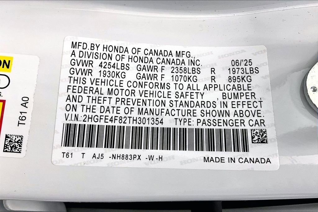 Used 2026 Honda Civic Sport Touring image 33