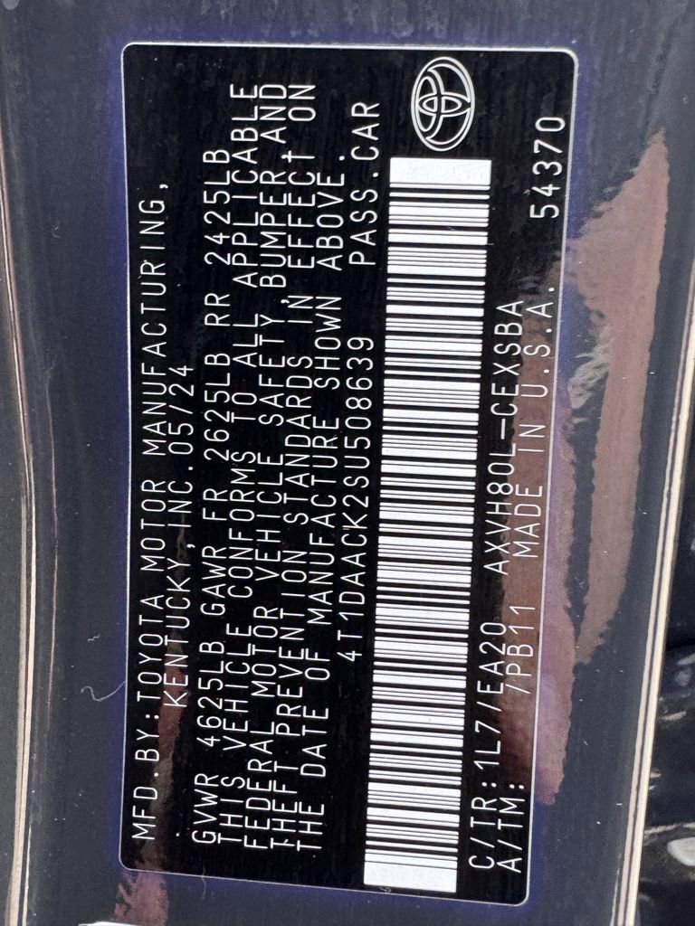 Used 2025 Toyota Camry SE w/ Multimedia Upgrade Package image 33