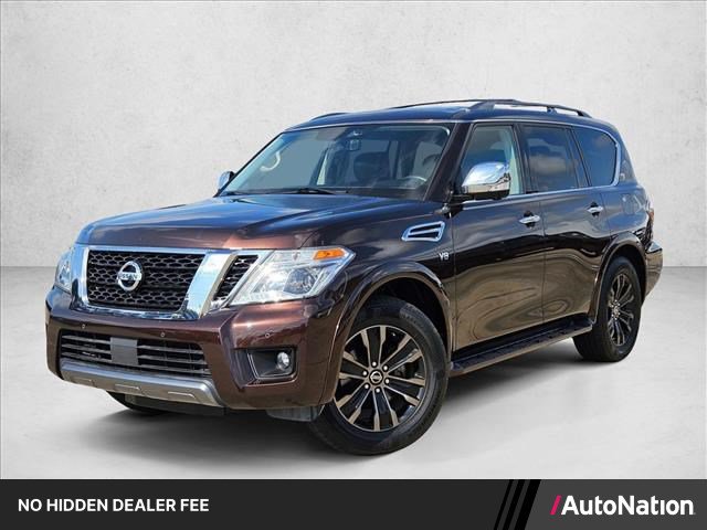 Used 2019 Nissan Armada Platinum w/ Interior Lighting Package RWD image 1