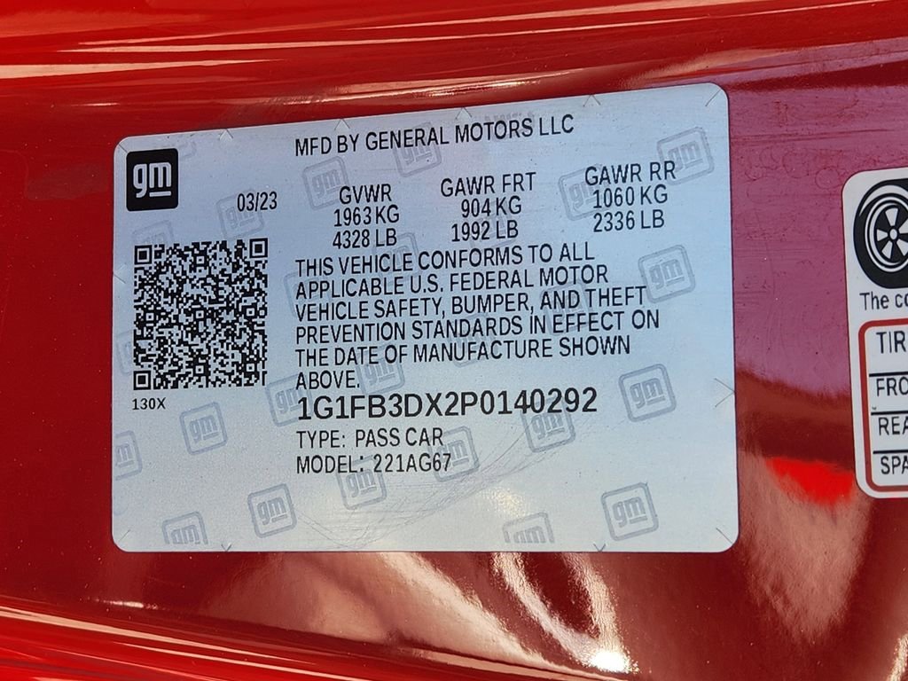 Used 2023 Chevrolet Camaro LT image 32