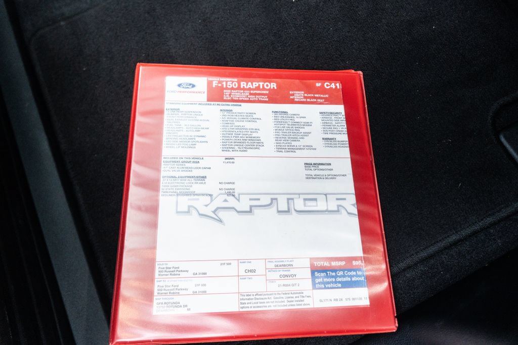 Used 2025 Ford F150 Raptor AWD/4WD image 50