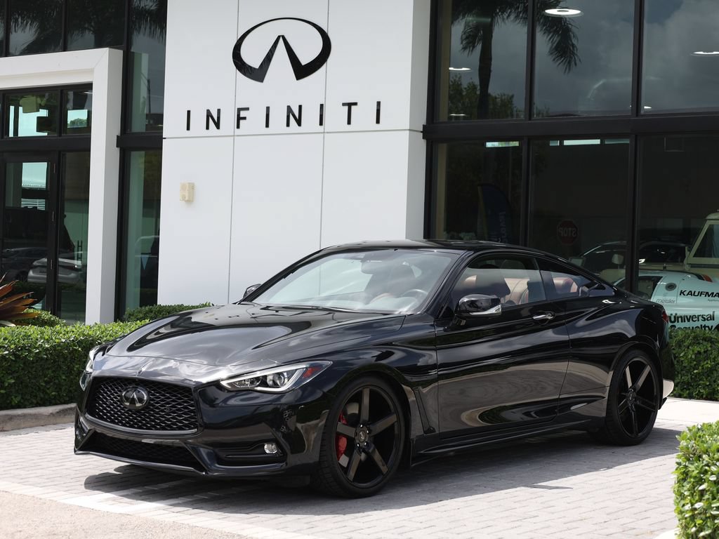 Used 2021 INFINITI Q60 Red Sport 400 w/ Cargo Package